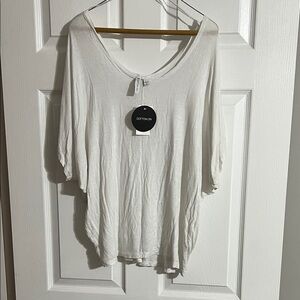 Cotton On Women's Cream Short Sleeve Tee